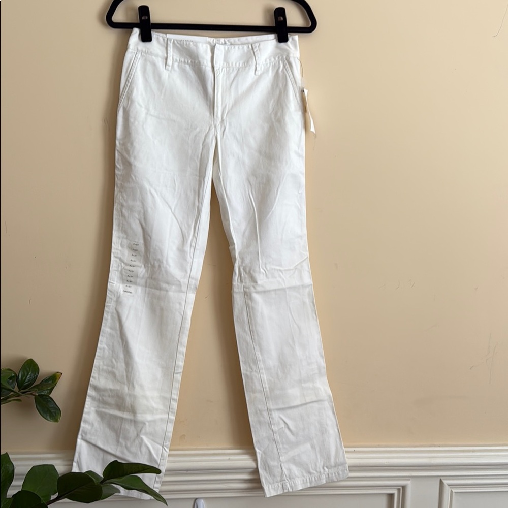 Calvin Klein White Flare & Wide Leg Jeans